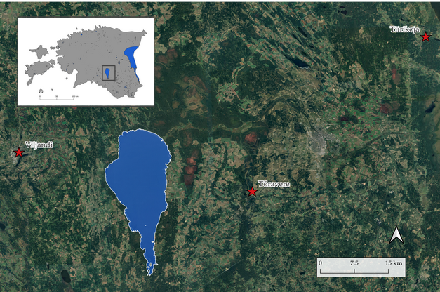 Spatio-Temporal Changes in Optical Water Quality Parameters